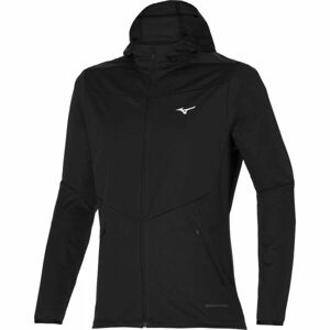 Mizuno BT JACKET Pánská zateplená běžecká bunda, černá, velikost XL