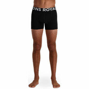 MONS ROYALE HOLD'EM SHORTY Černá M - Pánské boxerky z merino vlny