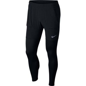 Nike ESSNTL HYBRID PANT Pánské běžecké kalhoty, Černá,Šedá, velikost XXL