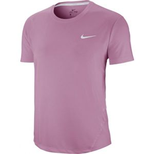 Nike MILER TOP SS W Dámské běžecké tričko, Růžová, velikost M