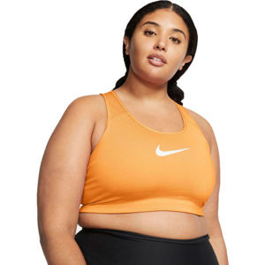 Nike SWOOSH PLUS SIZE BRA Žlutá 1x - Dámská podprsenka plus size