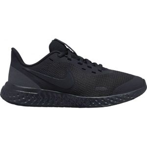 Nike REVOLUTION 5 GS Dětská běžecká obuv, černá, velikost 40