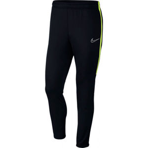 Nike THRMA ACD PANT KPZ WW M Pánské fotbalové kalhoty, Černá,Reflexní neon, velikost XXL