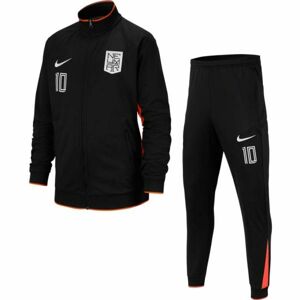 Nike NYR B NK DRY TRK SUIT K Chlapecká souprava, Černá,Bílá,Oranžová, velikost L