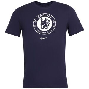 Nike CFC M NK CREST TEE Pánské tričko, tmavě modrá, velikost L