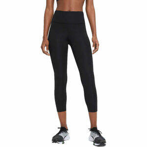 Nike DF FAST CROP W Dámské běžecké legíny, černá, velikost S