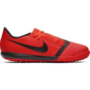 Nike JR PHANTOM VNM ACADEMY TF Dětské turfy, Červená,Černá, velikost 38