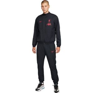 Nike LIVERPOOL FC STRIKE AWAY Pánská fotbalová souprava, černá, veľkosť XL
