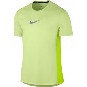 Nike NK BRTHE MILER TOP SS COOL M žlutá XXL - Pánské triko