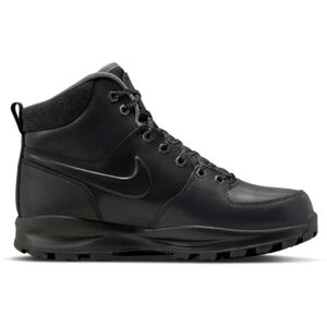 Nike MANOA LEATHER SE Pánská zimní obuv, černá, veľkosť 42.5