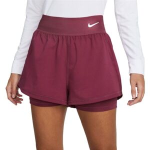 Nike NKCT DF ADVTG SHORT Dámské šortky, vínová, velikost L