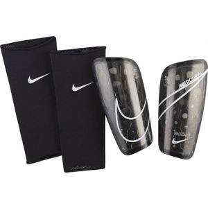 Nike MRCURIAL LITE Pánské fotbalové chrániče, černá, velikost S