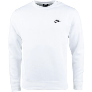 Nike SPORTSWEAR CLUB Pánská mikina, bílá, veľkosť XL