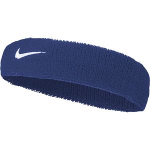 Nike SWOOSH HEADBAND Čelenka, Modrá,Bílá, velikost