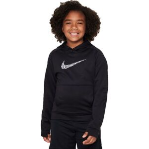Nike THERMA-FIT Chlapecká mikina, černá, velikost