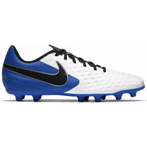 Nike TIEMPO LEGEND 8 CLUB FG/MG Pánské kopačky, Bílá,Tmavě modrá,Černá, velikost 9.5