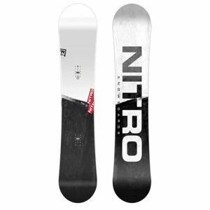 NITRO PRIME RAW WIDE Univerzální snowboard pro začátečníky a středně pokročilé jezdce, černá, velikost 163