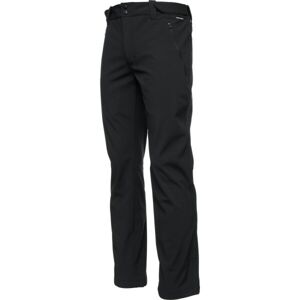 Northfinder JOHNNIE Pánské softshellové kalhoty, černá, veľkosť L
