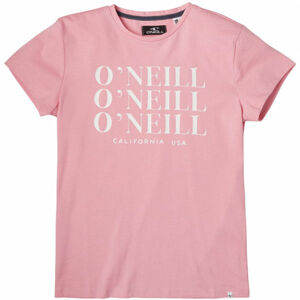O'Neill LG ALL YEAR SS T-SHIRT Šedá 140 - Dívčí tričko