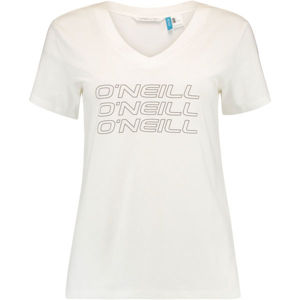 O'Neill LW TRIPLE STACK V-NECK T-SHIR Bílá L - Dámské tričko