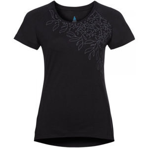 Odlo WOMEN'S T-SHIRT CREW NECK S/S CONCORD černá M - Dámské tričko