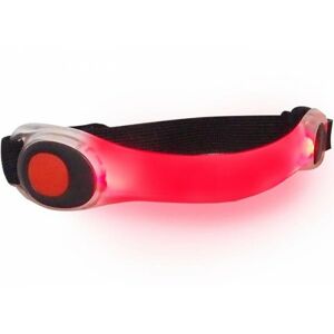 Profilite RUN Bezpečnostní LED náramek, červená, velikost os