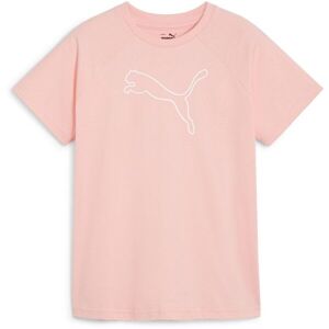 Puma MOTION Dívčí, sportovní triko, růžová, velikost 176