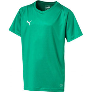 Puma LIGA JERSEY CORE JR zelená 164 - Dětské triko