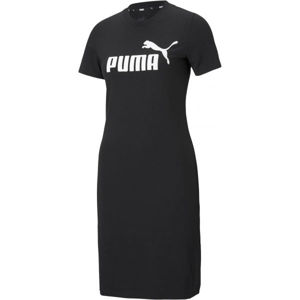 Puma ESSENTIALS SLIM TEE DRESS Dámské šaty, černá, veľkosť L