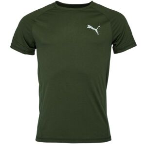 Puma EVOSTRIPE Pánské tričko, zelená, velikost XXL
