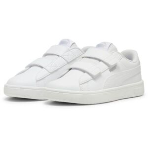 Puma RICKIE CLASSIC V PS Dívčí volnočasové boty, bílá, velikost 35