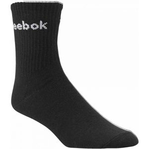 Reebok ROYAL UNISEX CREW SOCKS Ponožky, černá, velikost 35-38