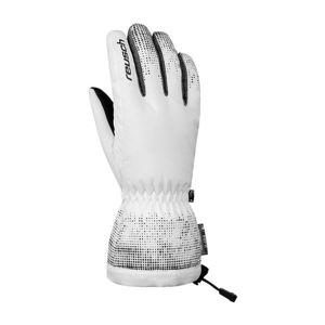 Reusch XAVIERA R-TEX XT Lyžařské rukavice, Bílá,Černá, velikost 7