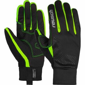 Reusch ARIEN STORMBLOXX Zimní rukavice, Černá,Reflexní neon, velikost 10