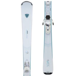 Rossignol NOVA 3 XPRESS + XPRESS W 10 GW Dámské sjezdové lyže, bílá, velikost 156