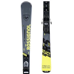 Rossignol REACT RS + XPRESS 10 GW Sjezdové lyže, tmavě šedá, velikost 156