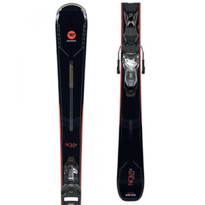 Rossignol NOVA 4 CA+XPRESS W 10 GW Dámské sjezdové lyže, Černá,Červená, velikost 146