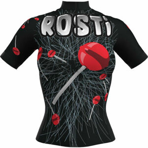 Rosti CIUPA W Dámský cyklistický dres, černá, velikost L