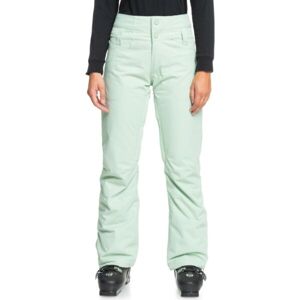 Roxy DIVERSION PT Dámské zimní kalhoty, světle zelená, velikost L