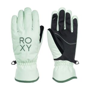 Roxy FRESHFIELD GLOVES Dámské zimní rukavice, světle zelená, velikost M