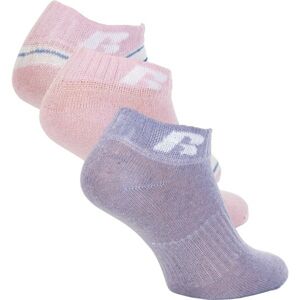 Russell Athletic KIDS ANKLE SOCK 3 PÁRY růžová 24-27 - Dětské ponožky