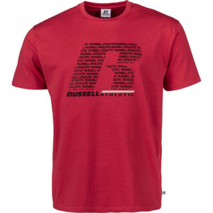 Russell Athletic S/S CREWNECK TEE SHIRT Pánské tričko, červená, velikost XL