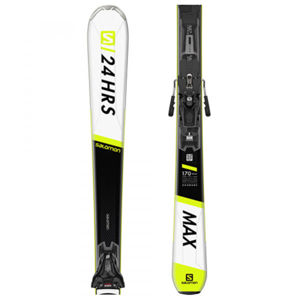 Salomon 24 HOURS MAX + Z12 GW  162 - Unisex sjezdové lyže