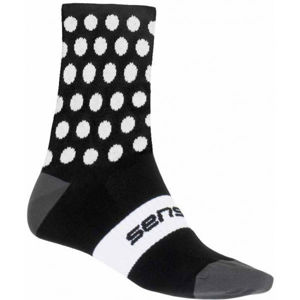 Sensor DOTS Ponožky, černá, veľkosť 35-38