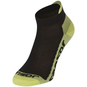 Sensor INVISIBLE COOLMAX Cyklistické ponožky, černá, veľkosť 35-38