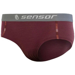Sensor MERINO AIR Dámské kalhotky, vínová, velikost L
