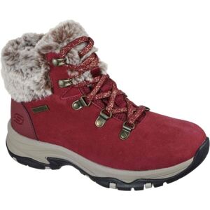 Skechers TREGO FALLS FINEST Dámská zimní kotníková obuv, červená, velikost 38