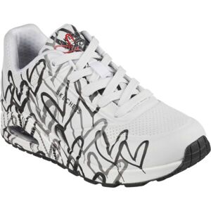 Skechers UNO-SPREAD THE LOVE Dámská volnočasová obuv, bílá, veľkosť 37