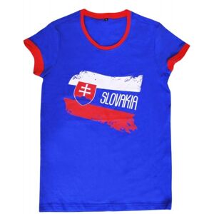 SPORT TEAM TRIKO SR 1 Fanouškovské tričko, modrá, veľkosť XL