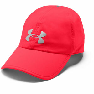 Under Armour RUN SHADOW CAP Běžecká kšiltovka, červená, velikost OSFA